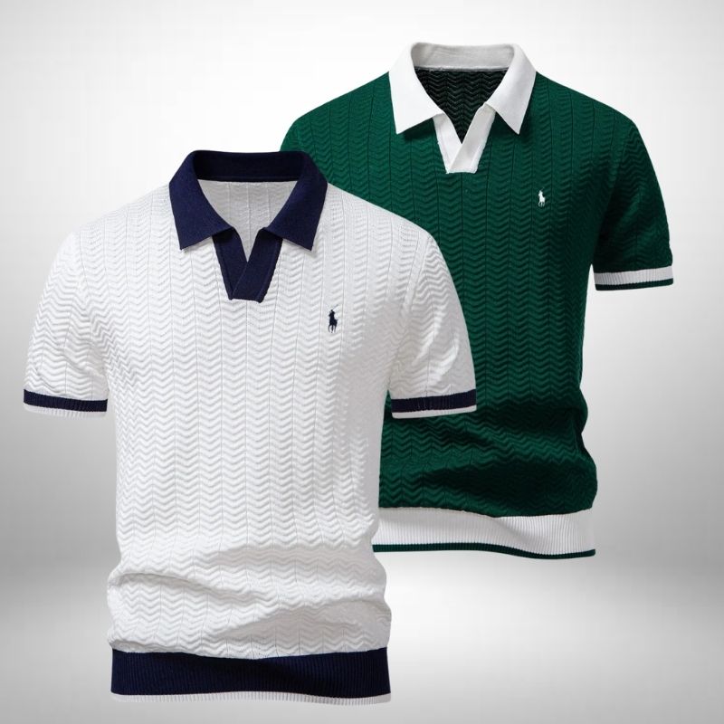Ralph Lauren Poloshirts Weiß Grün