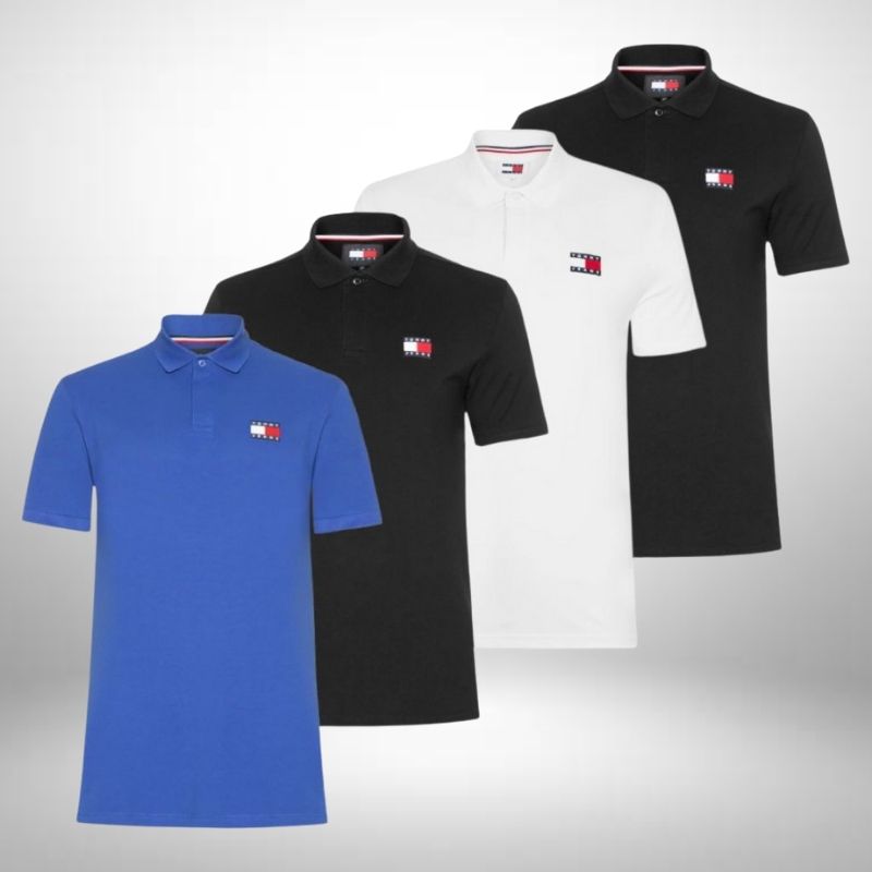 Set 4 Poloshirts Tommy Hilfiger