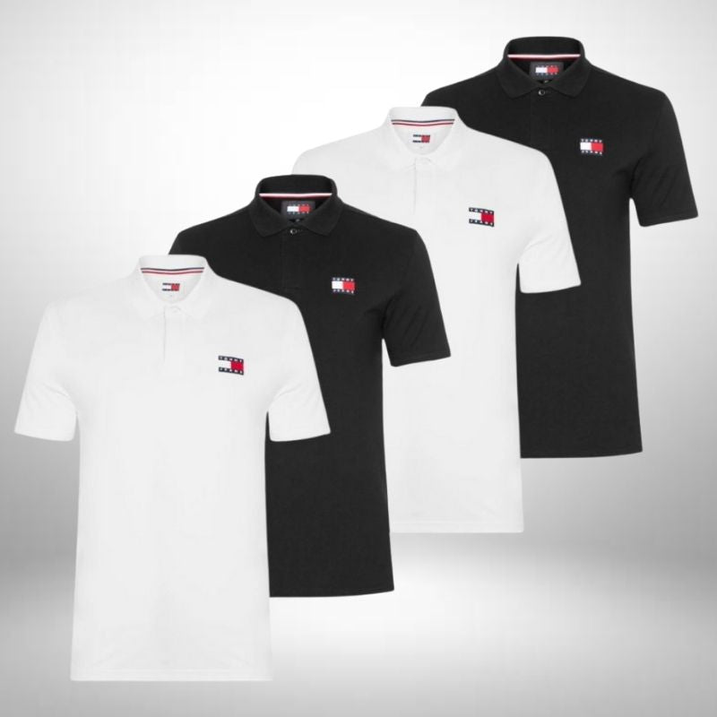Set 4 Poloshirts Tommy Hilfiger Detail